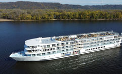 The American Melody, one of American Cruise Line's Modern river ships.