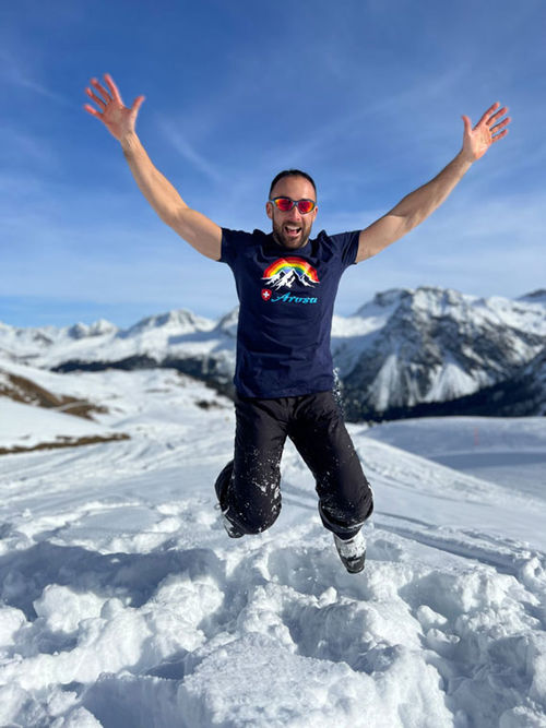 Arosa Gay Ski Week is a colorful event designed to support LGBTQ causes and initiatives.