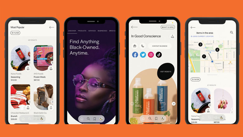 The website and app Official Black Wall Street helps connect travelers to Black-owned businesses.