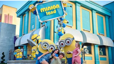 Minion Land opened in the Universal Studios Florida park in the third quarter.