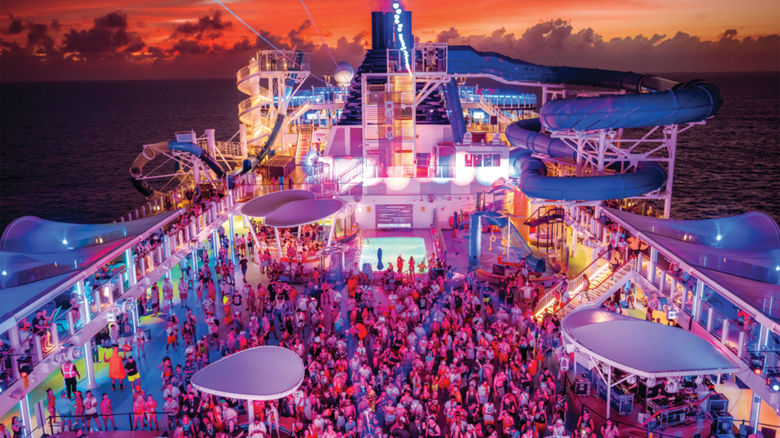 The Electric Daisy Carnival, an electronic dance music festival, took over the Norwegian Joy for four days in early November on a sailing out of Miami.