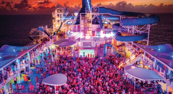The Electric Daisy Carnival, an electronic dance music festival, took over the Norwegian Joy for four days in early November on a sailing out of Miami.