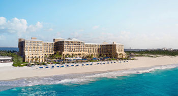 The Kempinski Hotel Cancun is one of the grande dames of the Mexican Caribbean coastline.