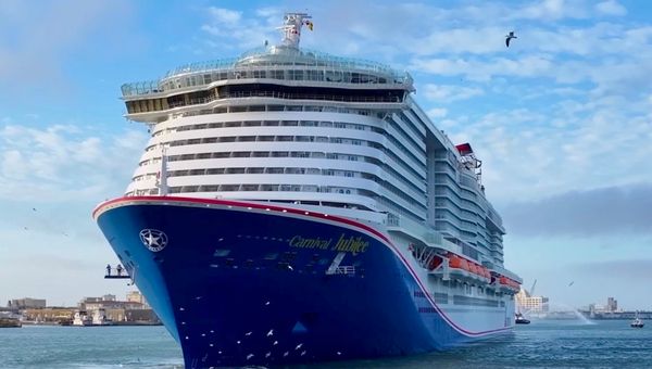 The Carnival Jubilee arrives in Galveston, Texas. Cruise lines this year will put focus on their drive-market options, and new ships should keep cruisers interested and engaged.