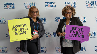 Travel advisors at Travel Weekly's CruiseWorld event in November. The trade had a busy year in 2023, and some are predicting an even better 2024.