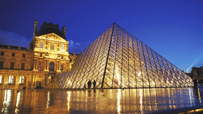 Tauck said it learned the hard way to never operate trips in a host city during the Olympics. Pictured, the Louvre in Paris.
