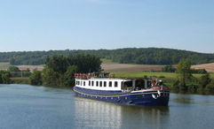 Kir Royale, European Waterways' newest hotel canal barge, will begin sailing in France's Champagne region in May.
