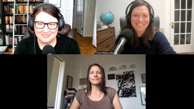 Clockwise from top left: Travel Weekly editors Jamie Biesiada, Rebecca Tobin and Johanna Jainchill talk about the trends in this year's Travel Industry Survey of travel advisor businesses.