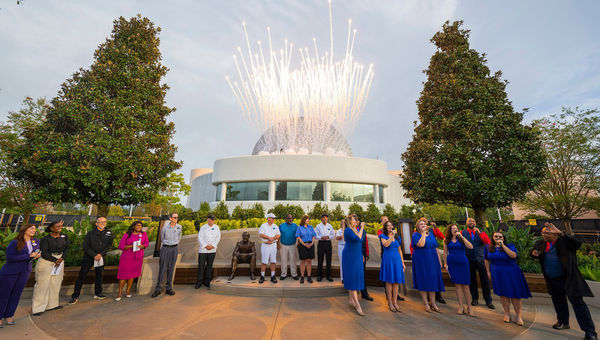 World Celebrations Gardens was dedicated on Dec. 4.