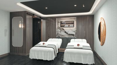 Regent said its zero-gravity massage tables can be set to eight positions, enabling effective and precise reach of every muscle group.